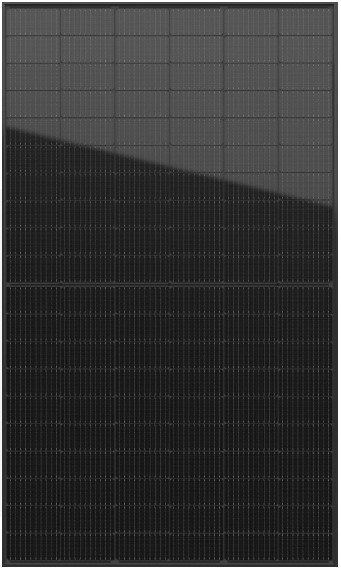 GreenWatts Pallet Qty-HS60-450-BOB - Solar Panel Monocrystalline Single Glass Perc Module STS-GW-450-P