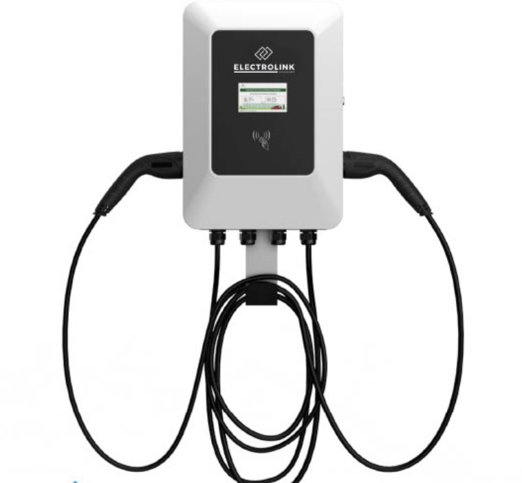 ElectroLink Chargers 19.2kW Station - 80Amps - Double Connector STS-ELC-192Dual